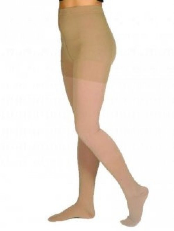 Külotlu Varis Çorabı - Orta Basınç - 23 - 32 mmHg - Ten Rengi