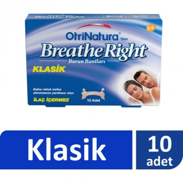 Breathe Right Normal Boy 10 lu Burun Bandı ORİGİNAL ÜRÜN