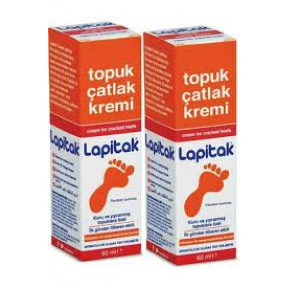Lapitak Topuk Çatlak Kremi 2 x 60 ML