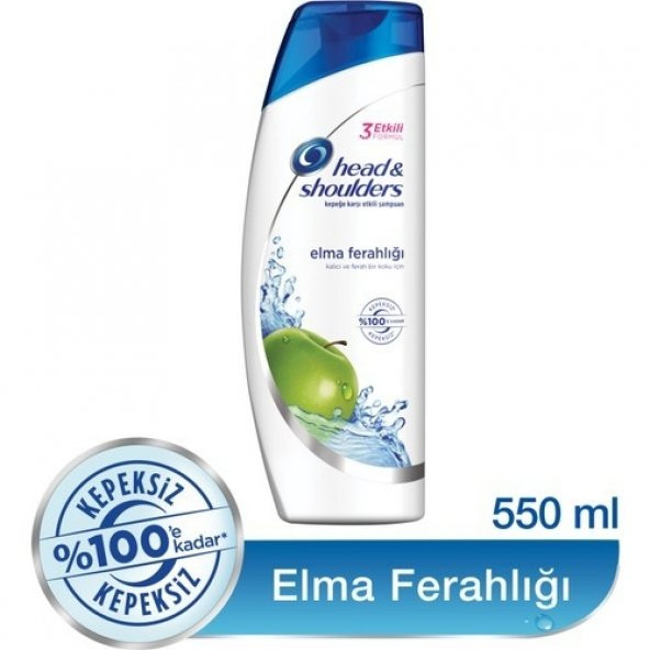 Head & Shoulders Şampuan Elma Ferahlığı 550 ml - 1