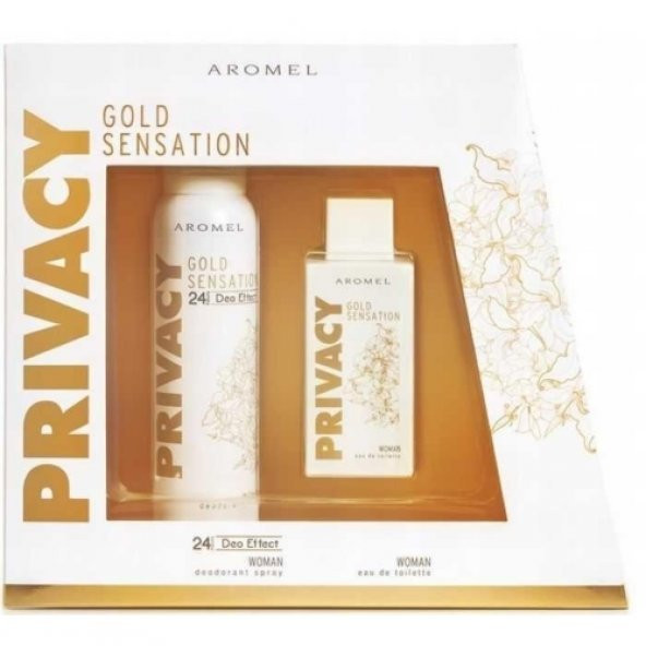 Privacy Gold Sensation Woman Parfüm 100 Ml + Deo Kadın