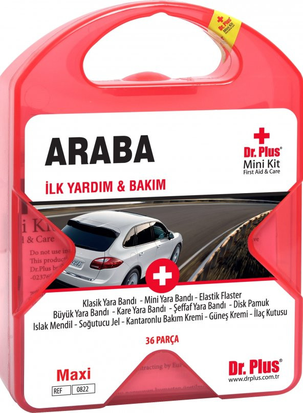 Dr.Plus Araba İlk Yardım - Bakım Çantası Mini Kit