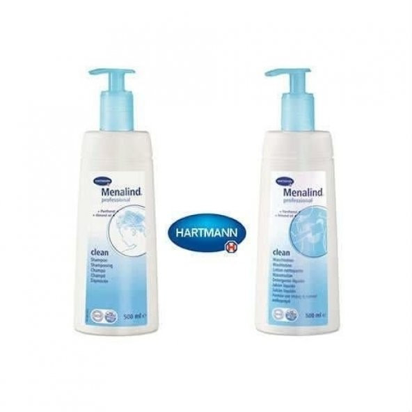Hartmann Menalind Professional Clean Şampuan + Vücut Losyonu 500m