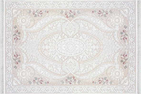 Sanat Hali Beyaz 1860  100x300 cm