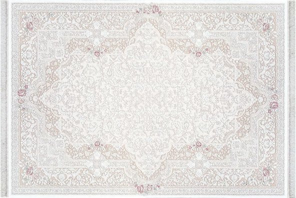 Sanat Hali Beyaz 1863  80x150 cm