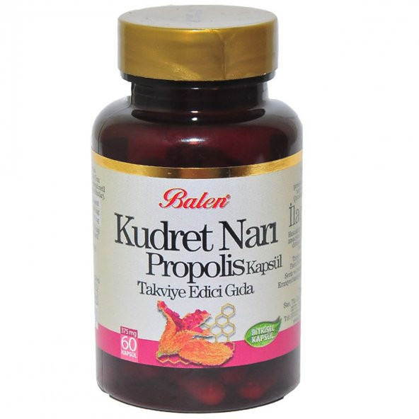 Kudret Narı Propolis 60 Kapsül - 4