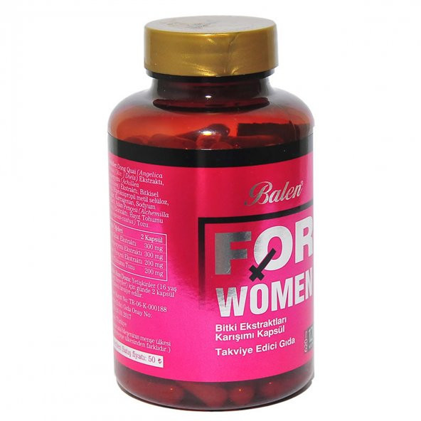 For Women Bitki Karışımı 120 Kapsül - 2