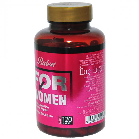 For Women Bitki Karışımı 120 Kapsül - 3