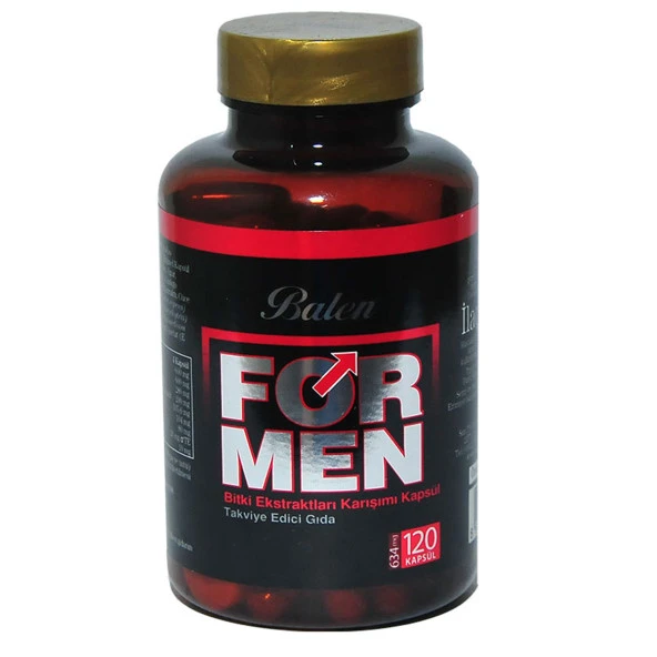 Balen For Men Bitki Karışımı 120 Kapsül - 4