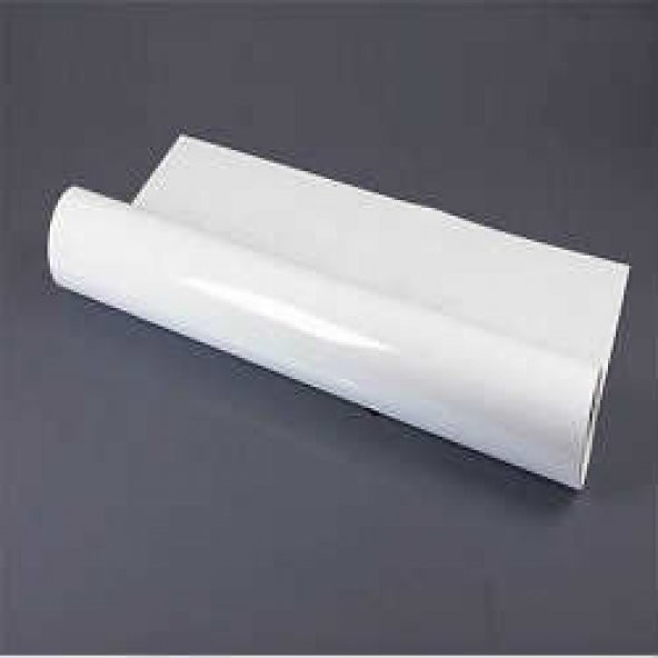 Beyaz Folyo Parlak Lake Görünümlü Kendinden Yapışkanlı Ürün 100 CM X 15 MT - 3