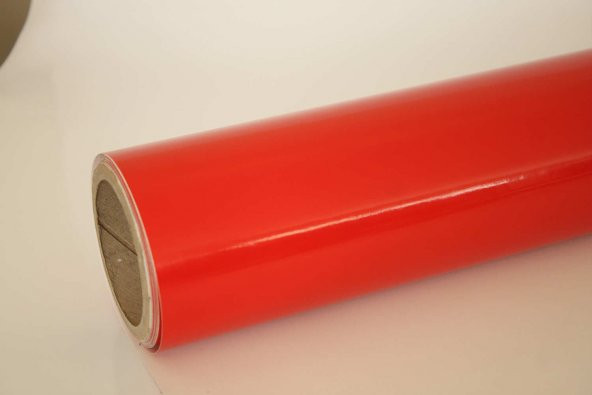 Kırmızı Folyo Parlak Kendinden Yapişkanli 61 CM  X 1 MT - 3