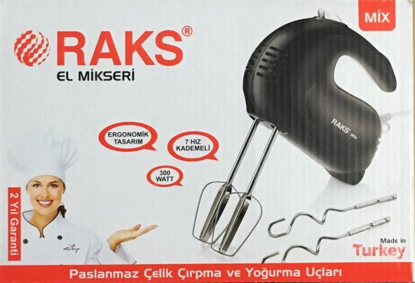 RAKS ELEKTRİKLİ MİKSER