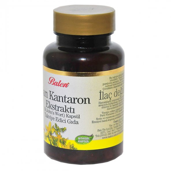 Balen Sarı Kantaron Ekstraktı 60 Kapsül - 3