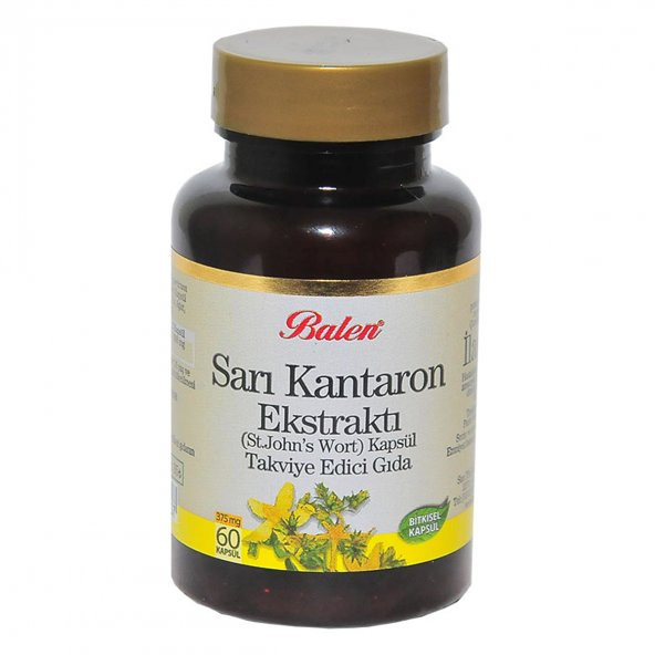 Balen Sarı Kantaron Ekstraktı 60 Kapsül - 4