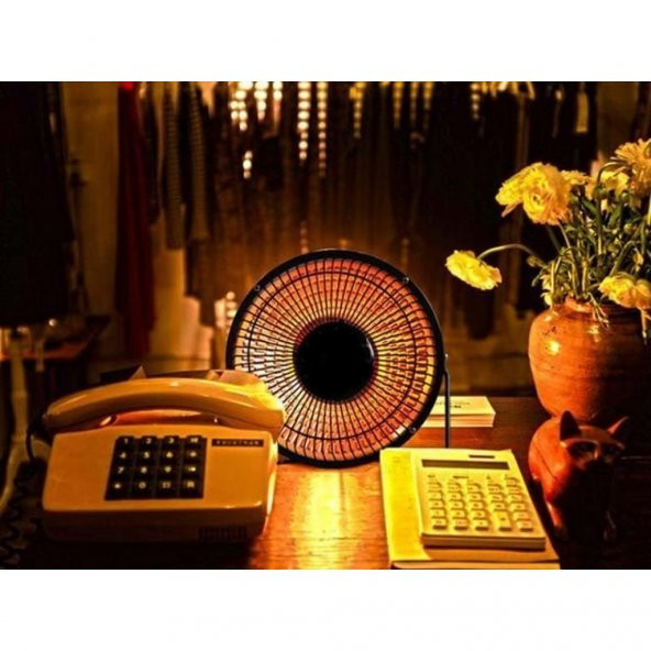 Masaüstü Mini Ufo Elektrikli Isıtıcı 220V Pirizli Rezidanslı - 3