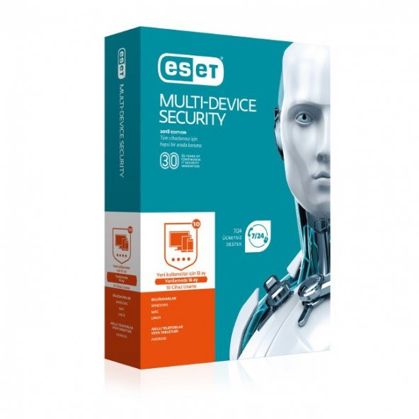 ESET Multi Device Security (10 Kullanıcı Kutu)