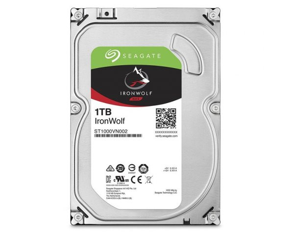 Seagate 1TB Ironwolf 3.5" 5900 64MB ST1000VN002