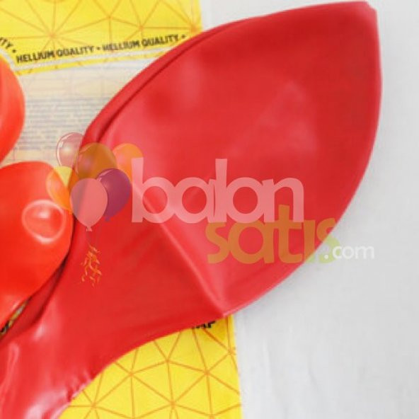 27 inç Kırmızı Jumbo Balon