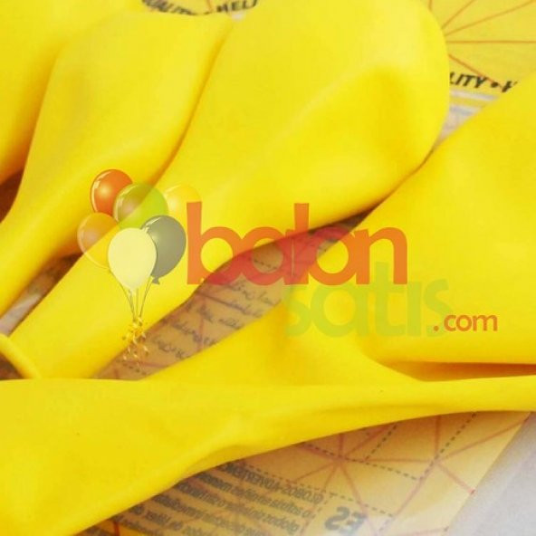 27 inç Sarı Jumbo Balon