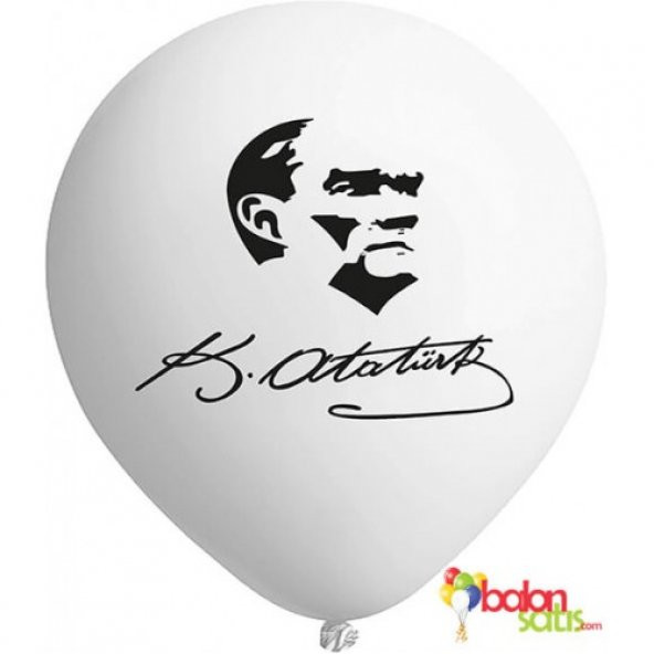 Kemal Atatürk Baskılı Balon 02