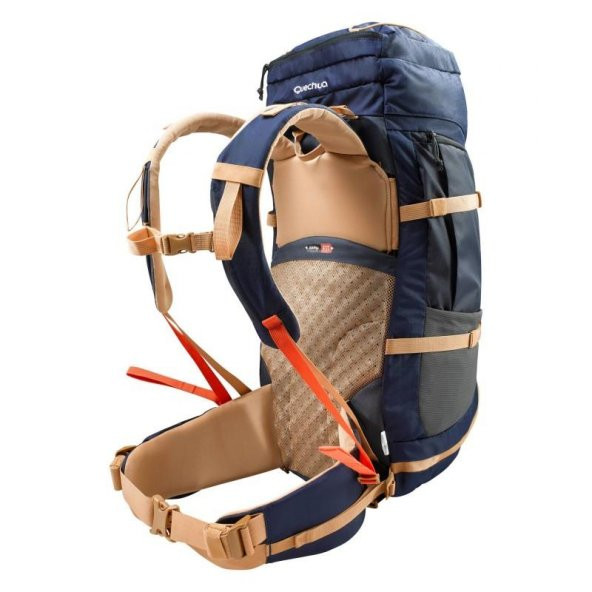 EASYFIT TREKKING SIRT ÇANTASI - 50 L - ERKEK - MAVİ QUECHUA - 2