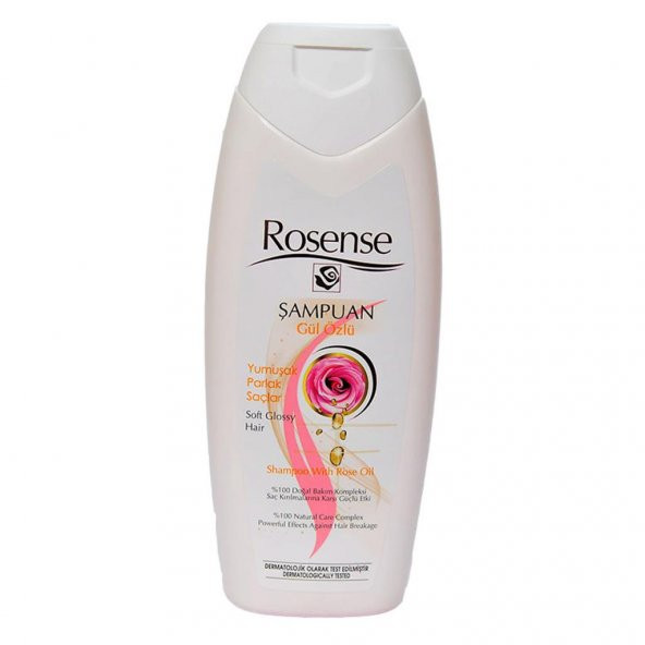 Rosense Gül Özlü Şampuan 400ML Shampoo With Rose Oil