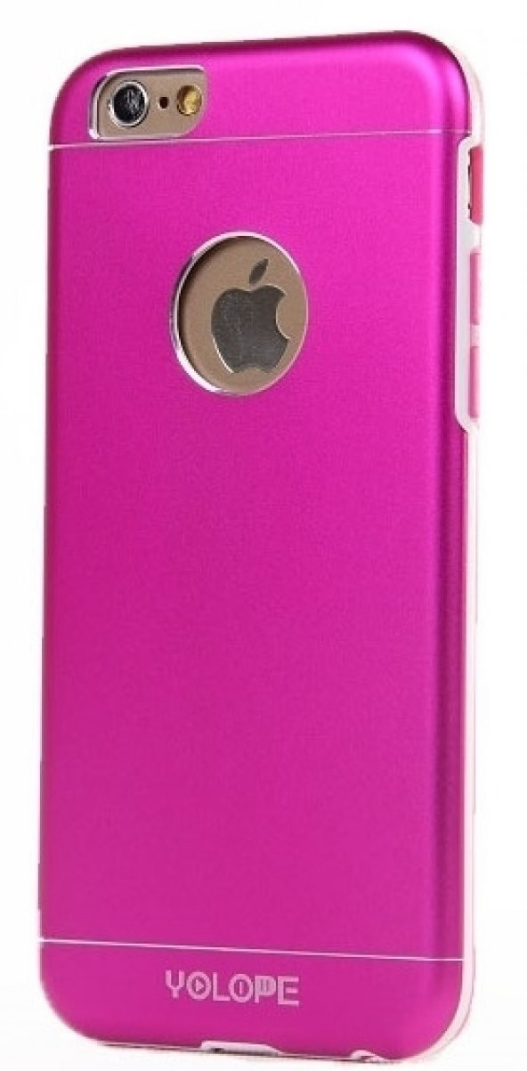 YOLOPE iPhone 6 Plus / 6s Plus Kılıf -Alüminyum Pink