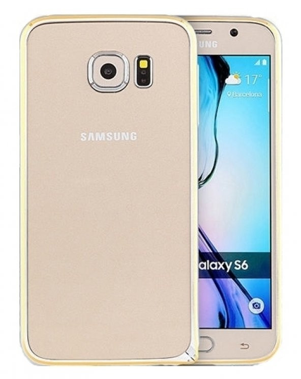 Samsung Galaxy S6 Alüminyum Çerçeve Silver