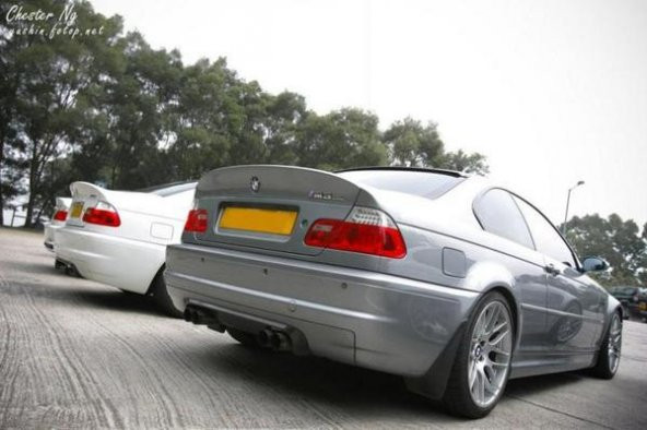 OTOBDY Bmw E46 Coupe M3 CSL Spoiler - 1