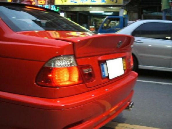 OTOBDY Bmw E46 Coupe M3 CSL Spoiler - 2