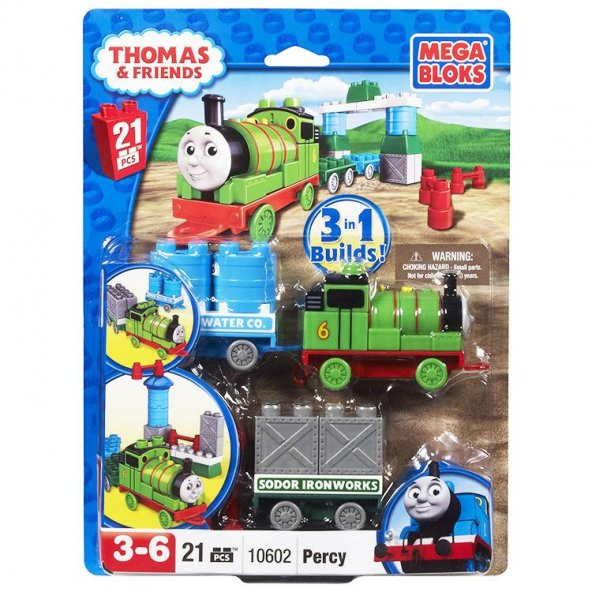 Mega Bloks Thomas Ve Arkadaşları Oyuncak Percy Tren Vagonu