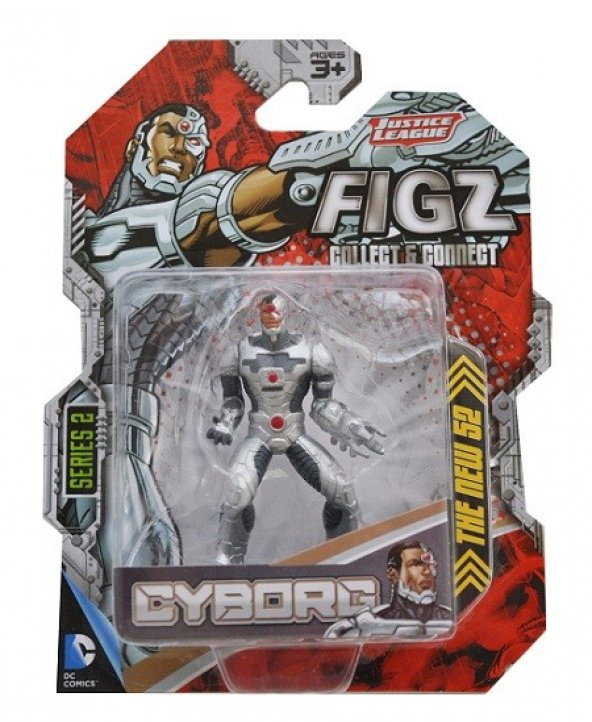 Justice League Mini Figz - Cyborg Figür