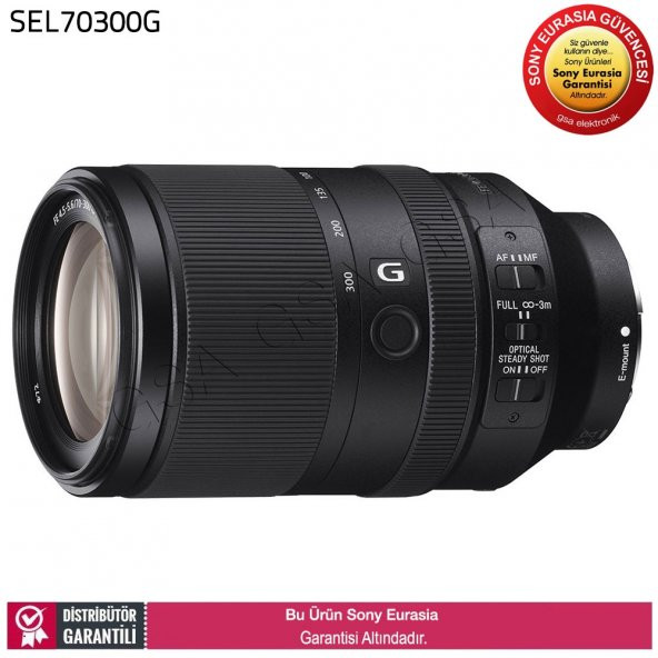 Sony SEL70300G FE 70-300MM F4.5-5.6 G OSS Lens