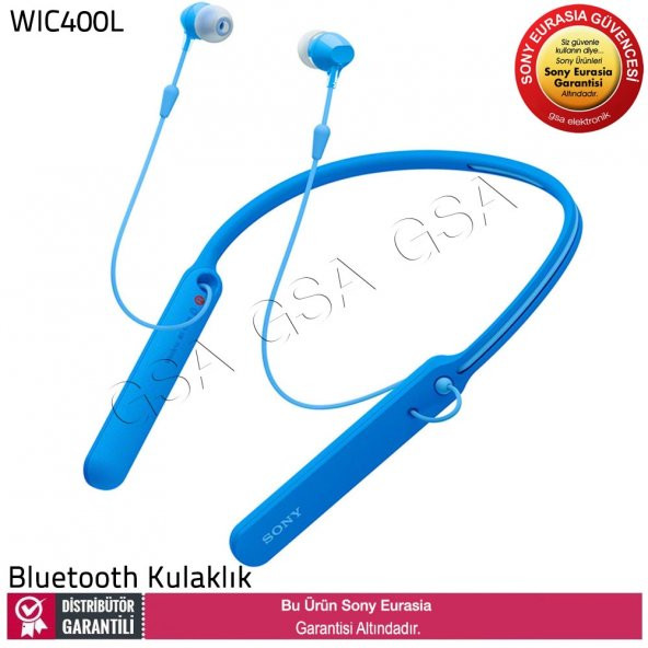 SONY WI-C400L Bluetooth Kablosuz Kulakiçi Kulaklık