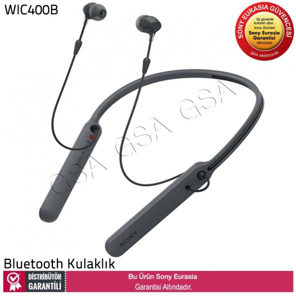 SONY WI-C400 Bluetooth Kablosuz Kulakiçi Kulaklık