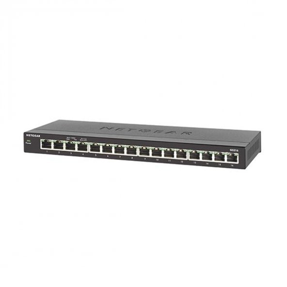 NetGear GS316-100PES 16 Portlu 10/100/1000 Gigabit Ethernet Tak Ç