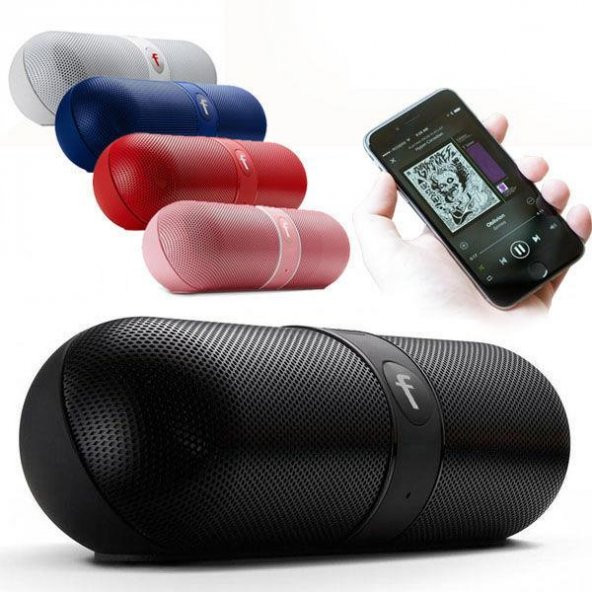 Kablosuz Bluetooth Hoparlör Şarjlı Sd Kartlı Ses Bombası Müzik Speaker Pg-400