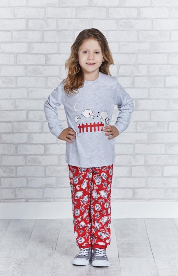 Roly Poly 2169 Kız Çocuk Pijama Takımı