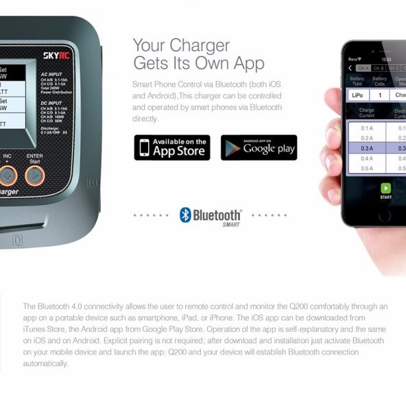 Skyrc Q200 Quattro Tam Professyonel Li-Po Ni-Cd Şarj Aleti +(ÜCRETSİZ KARGO)+(FATURA)+(GARANTİ) - Resim 8