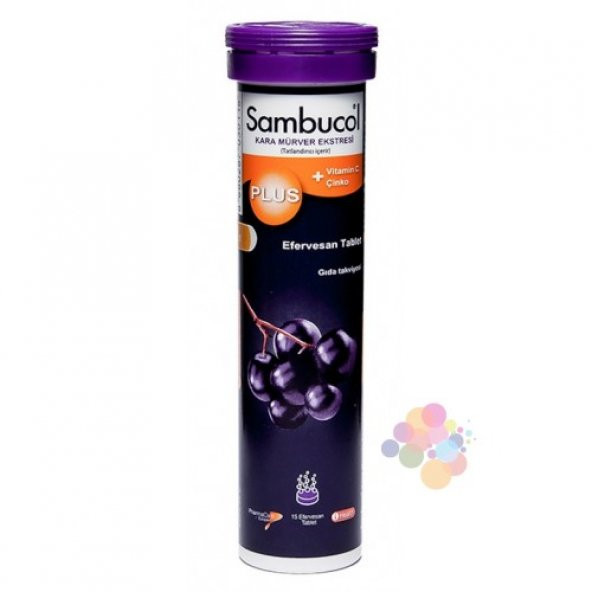 Sambucol_Plus VitaminC Çinko 15 EfervesanTablet