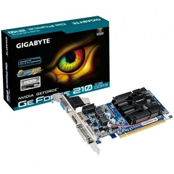 Gigabyte GF210 1GB 64Bit DDR3 16X