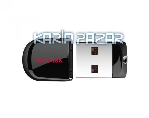 SanDisk Cruzer Fit 16 GB USB Flash Bellek USB 2.0 ve USB 3.0