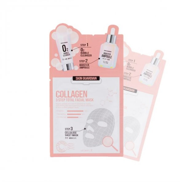 Skin Guardian Collagen - Kırışıklık Karşıtı Marin Kolajen Yüz Maskesi