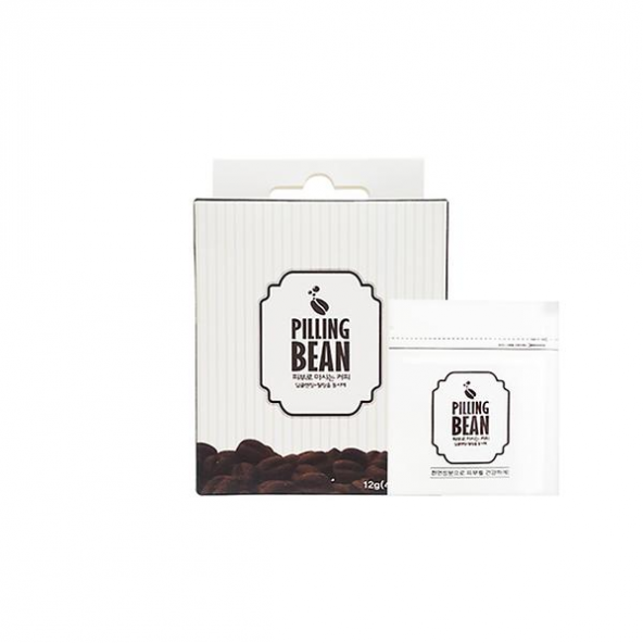Pilling Bean - Kahve yağlı Scrub Tipi Yüz Peeling 3 Pack