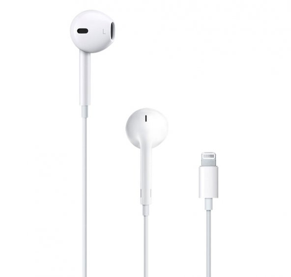 Apple iPhone 7 Mikrofonlu Kulaklık Lightning Konnektörlü EarPods