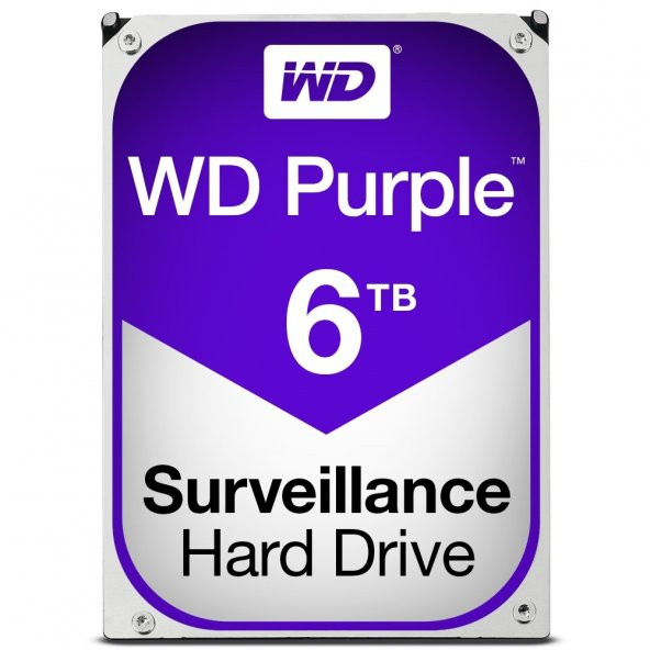 6TB WD Purple SATA 6Gb/s 64MB DV 7x24 WD60PURZ - 2