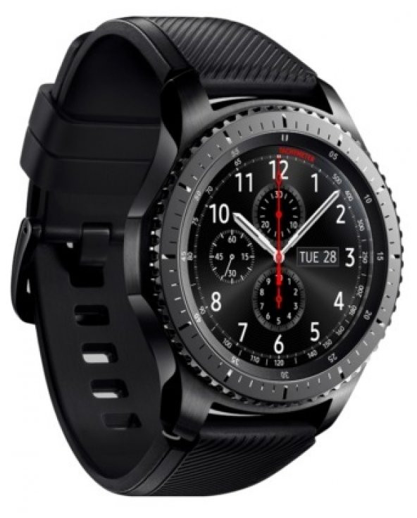 SAMSUNG GEAR S3 FRONTİER SM-R760 SİYAH AKILLI SAAT - 2