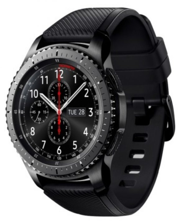 SAMSUNG GEAR S3 FRONTİER SM-R760 SİYAH AKILLI SAAT - 3