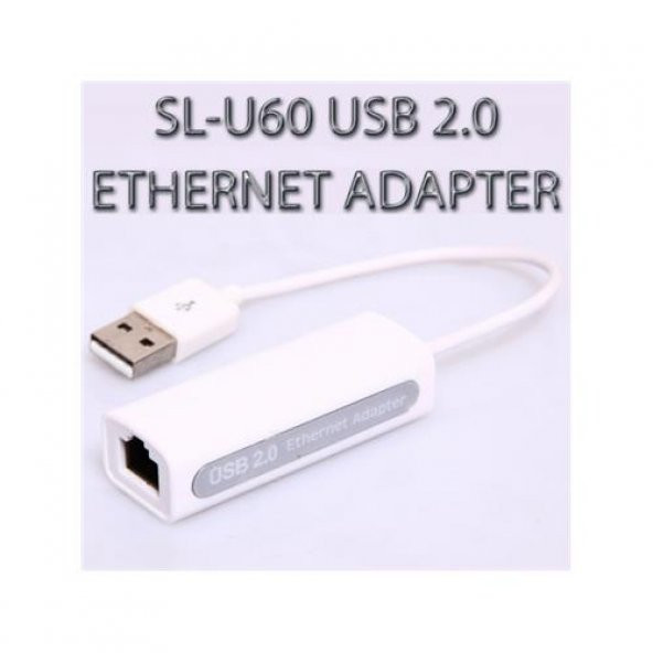 S-link SL-U60 Usb 2.0 To 10/100 Ethernet Adaptör