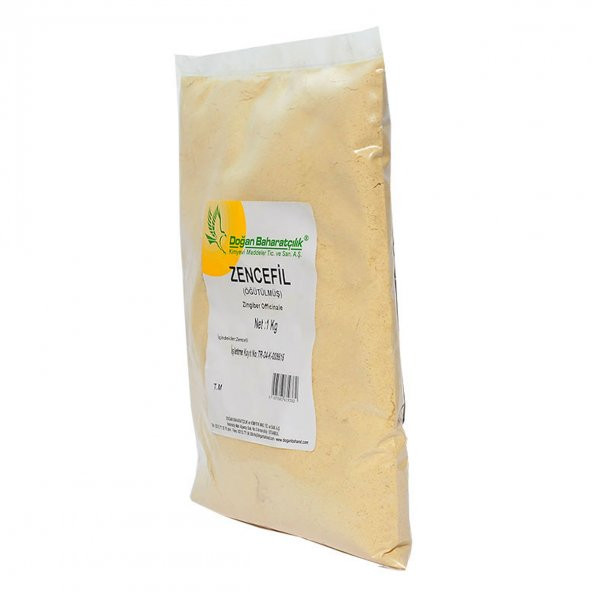 Doğan Zencefil Kökü Öğütülmüş Doğal 1000 Gr Paket - 6